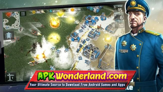download game art of war 3 mod apk android
